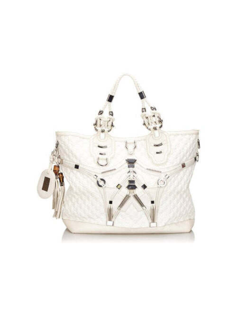 GUCCI Techno Horsebit Large Tote 2010 Runway Collection